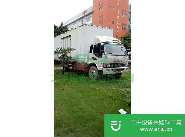 福建出售二手江淮140馬力4X2前二后四倉柵貨車