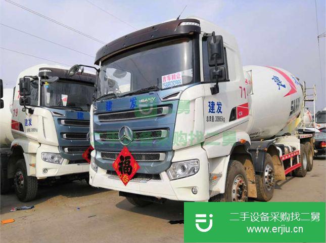 山東出售二手中國重汽混凝土攪拌車