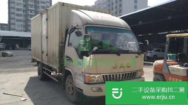 河南出售二手江淮前二后四廂式貨車