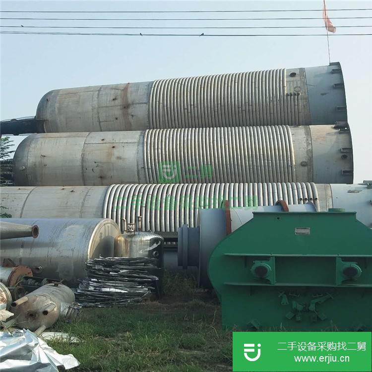山東出售二手不銹鋼搪瓷反應釜
