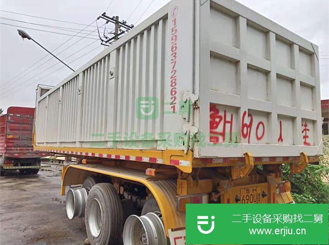 湖南出售二手黃色掛車