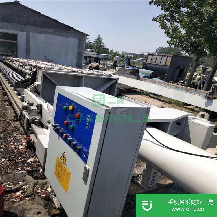 山東出售二手污泥處理壓濾機