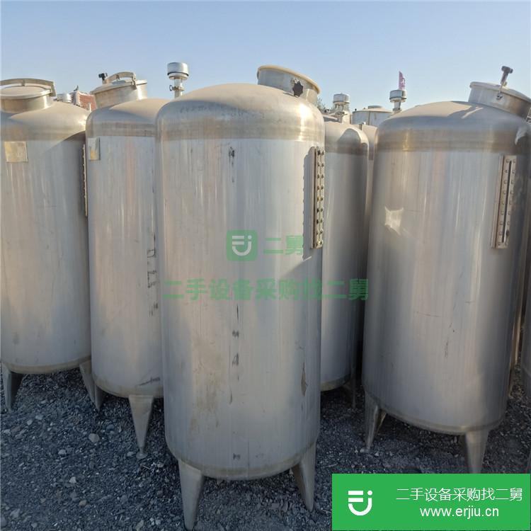 山東出售二手不銹鋼立式儲罐