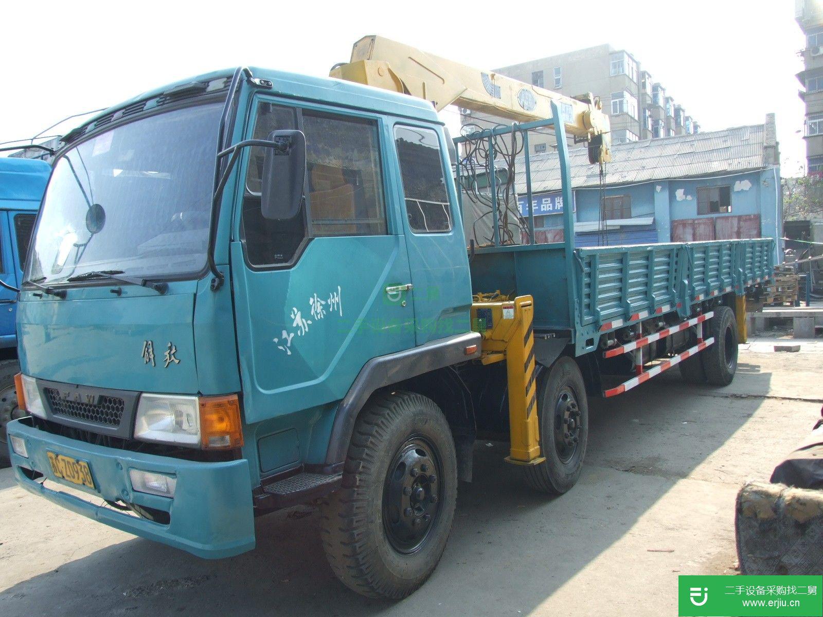 江蘇出售二手解放牌隨車吊