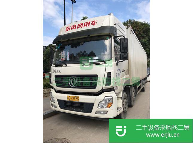 廣東出售二手東風天龍220馬力6×2重型廂式貨車