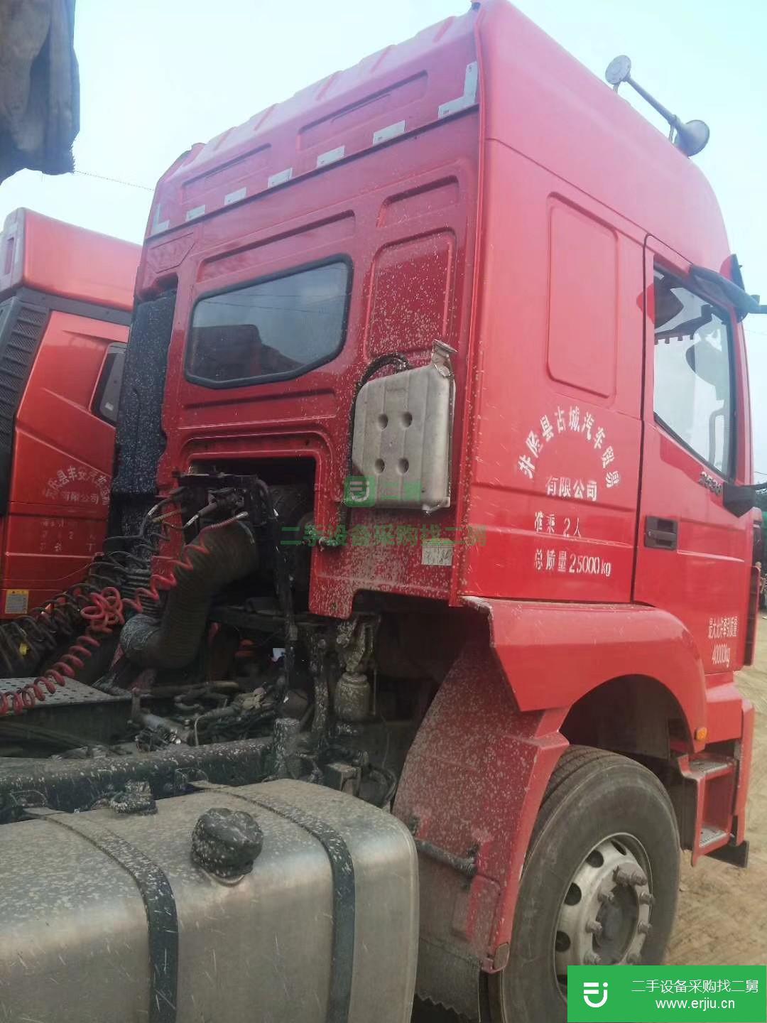 河北出售二手北奔375馬力牽引車