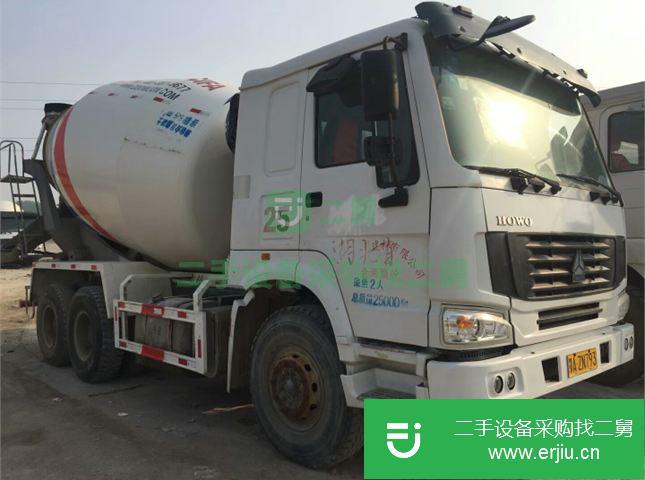 貴州出售二手中國重汽豪沃攪拌車