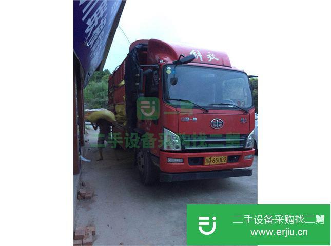 四川出售二手解放倉欄車載貨車