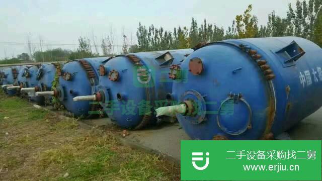 山東出售二手搪瓷反應釜
