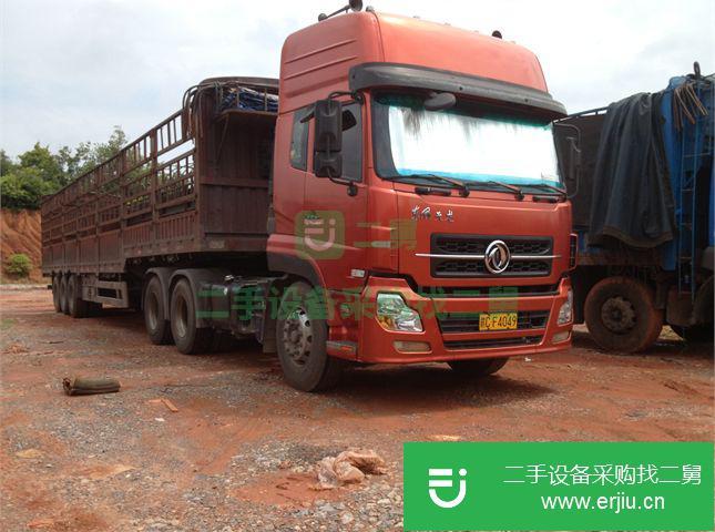 江西出售二手東風天龍掛車