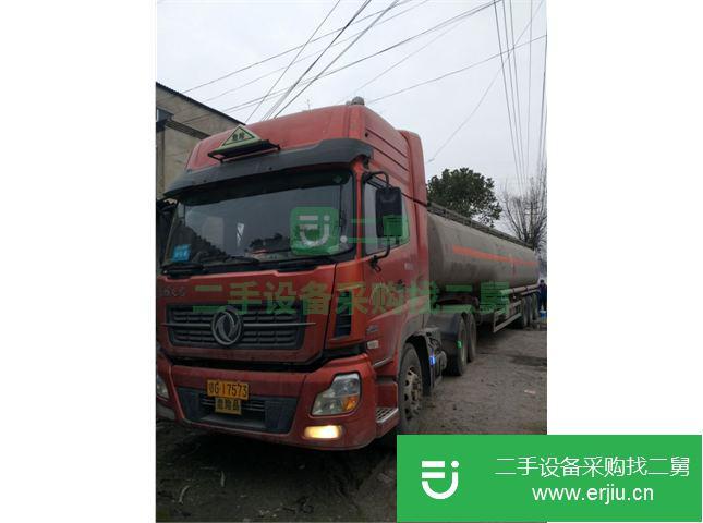 湖北出售二手東風天龍油罐車
