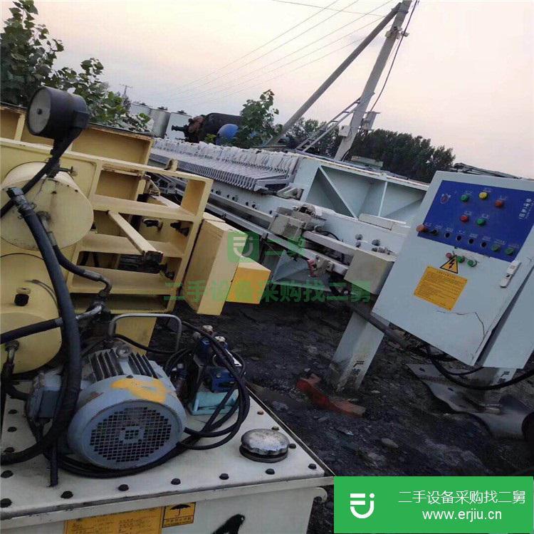 山東出售二手污泥處理壓濾機