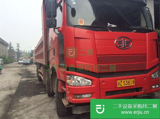 四川出售二手一汽解放J6前四后八自卸車