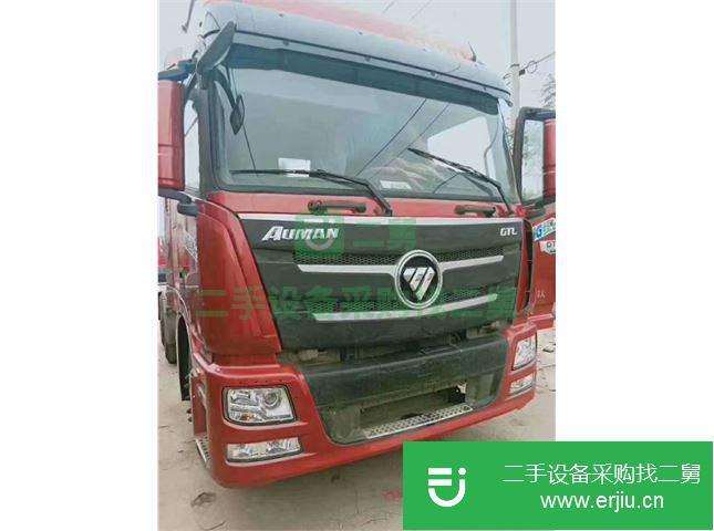 山東出售二手福田歐曼， 420馬力牽引車