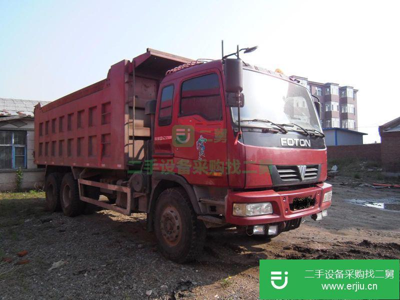 黑龍江出售二手歐曼前二后八雙橋工程自卸翻斗車(chē)