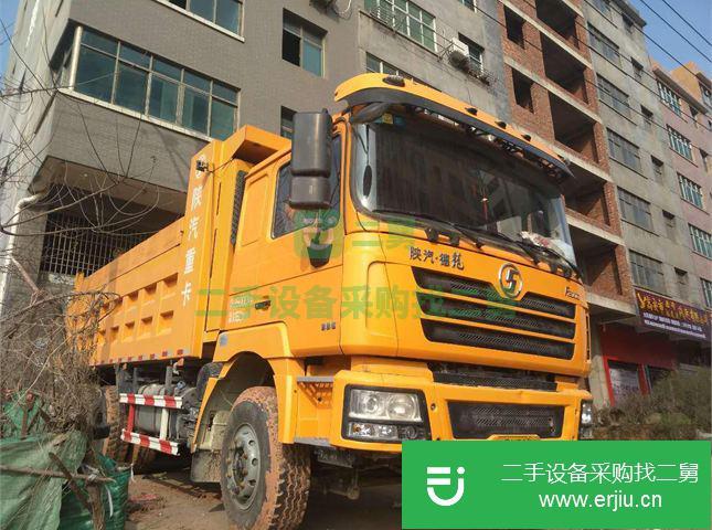 河北出售二手陜汽重卡德龍M3000340馬力6X4前四后六自卸車