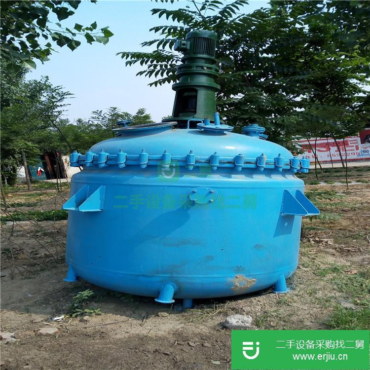 山東出售二手5噸搪瓷反應釜