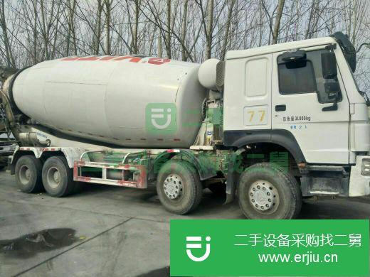 江蘇出售二手中國重汽混凝土攪拌車