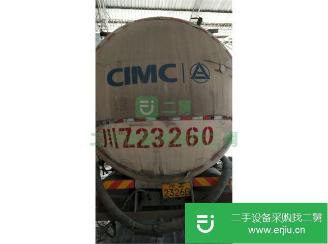 四川出售二手東風天龍粉粒物料運輸車
