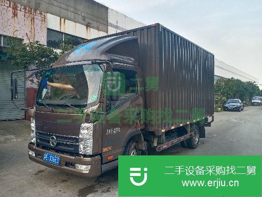 江蘇出售二手前二后四凱馬廂式3.06噸貨車