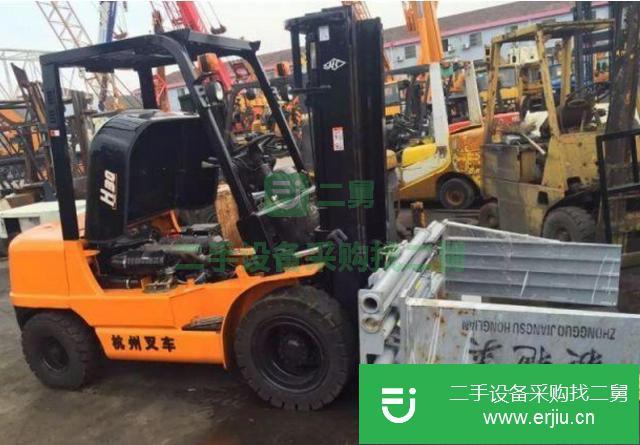 浙江出售二手3噸抱夾叉車