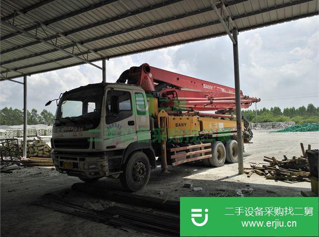 廣東出售二手三一重工混凝土泵車