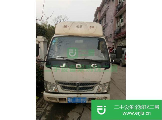 湖北出售二手金杯廂式貨車