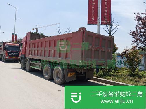 貴州出售二手上汽紅巖杰獅自卸車