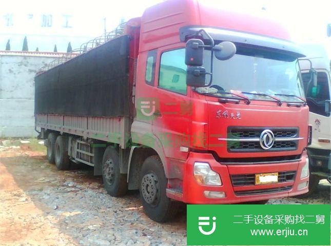廣東出售二手東風天龍前四后八載貨車
