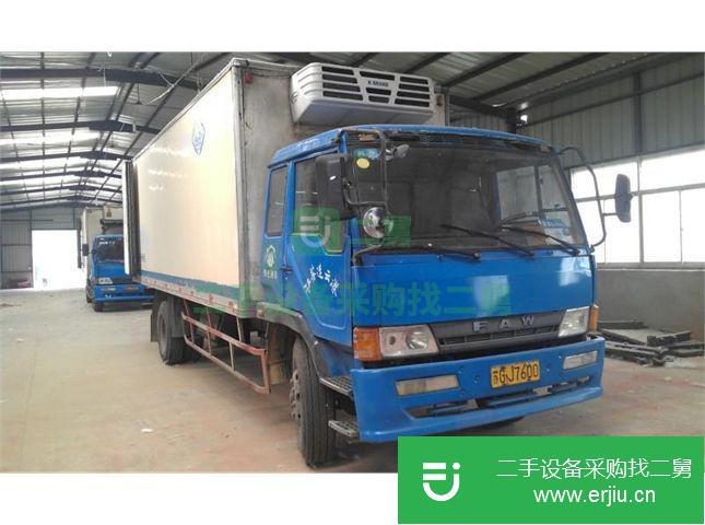 江蘇出售二手解放牌冷藏車