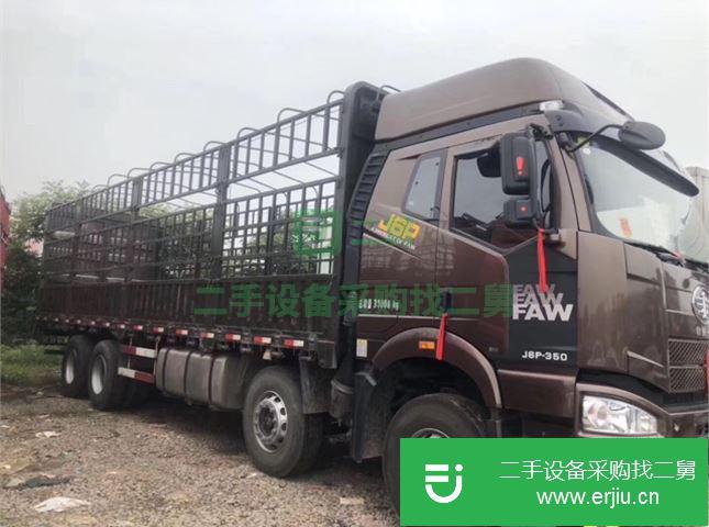 江西出售二手一汽解放J6P倉柵式載貨車