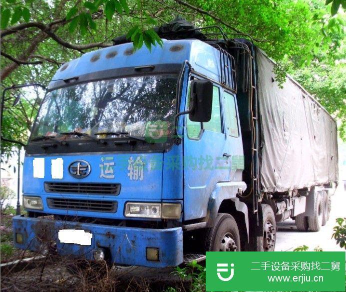 廣東出售二手解放前四后十高欄載貨車
