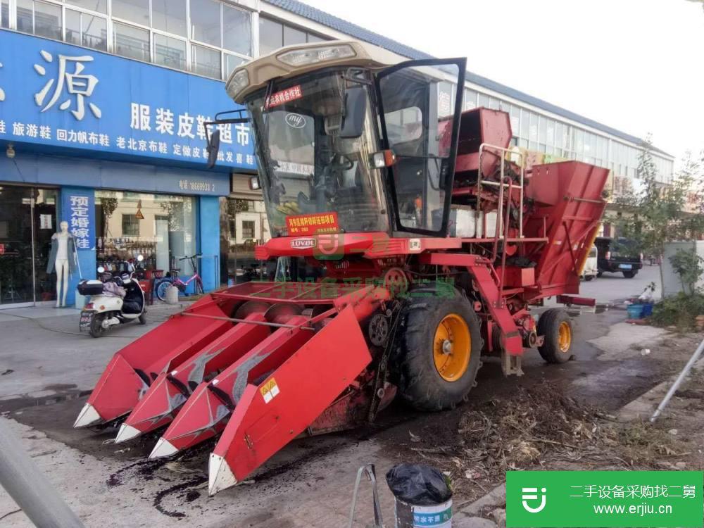 山東出售二手福田雷沃4YZ-3H玉米收割機