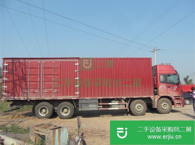 江蘇出售二手福田歐曼廂式貨車