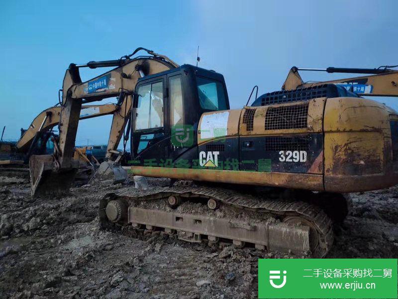 黑龍江出售二手卡特彼勒 329D 挖掘機