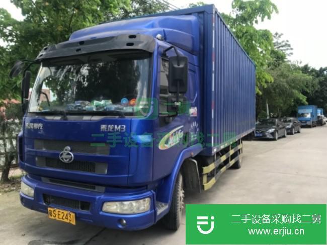 廣東省出售二手東風柳汽乘龍 6.8米廂式貨車
