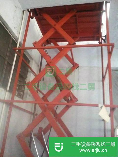 河北出售二手固定剪叉式液壓升降機