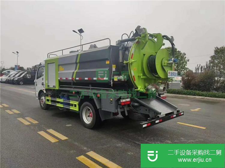 湖北出售二手程力多利卡清洗吸污車