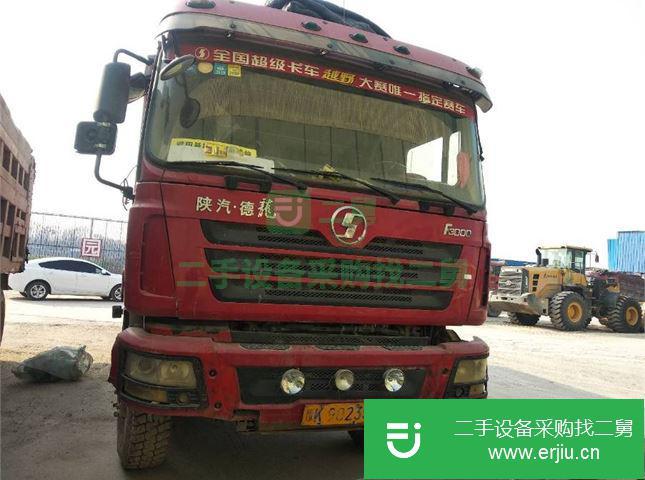 河南出售二手陜汽重卡前四后八自卸車