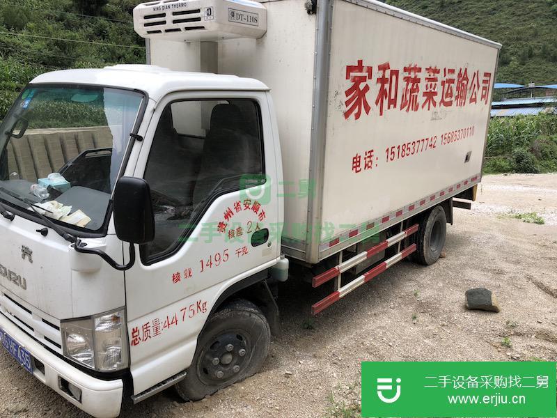 貴州出售二手程力冷藏車