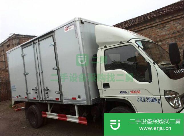 天津出售二手福田前二后四廂式貨車