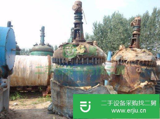 山東出售二手3噸反應釜
