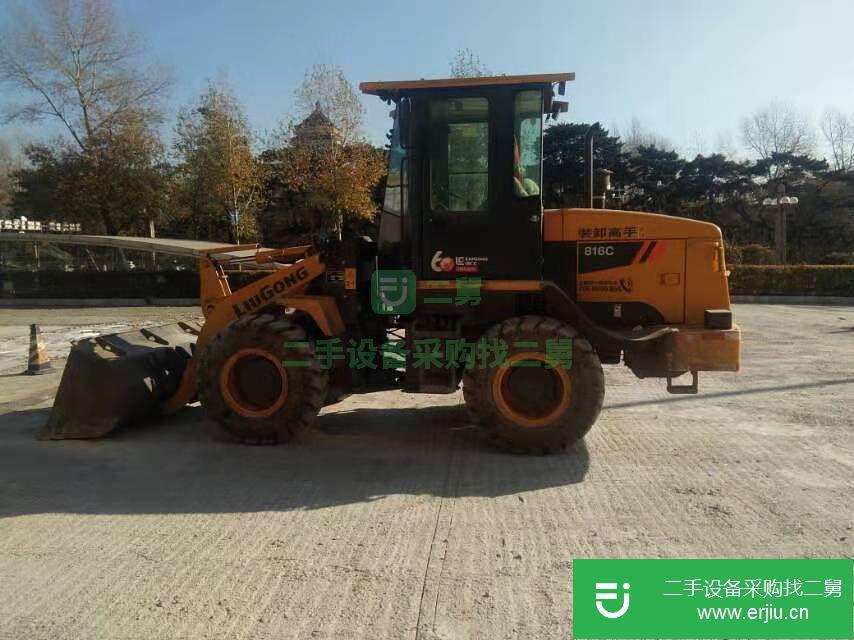 吉林省出售二手柳工 CLG816C 裝載機