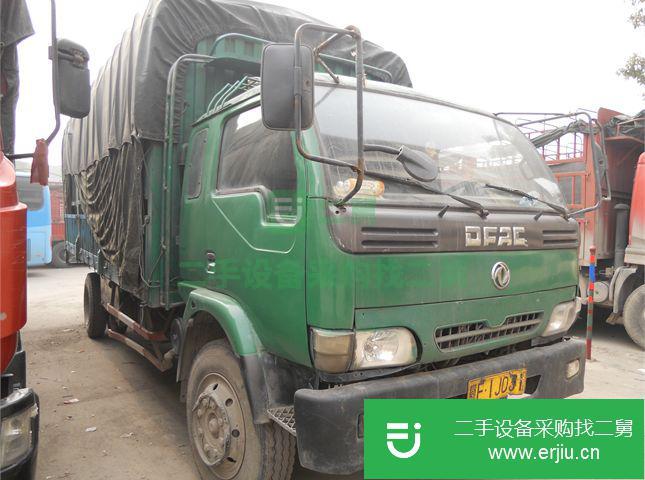 湖北出售二手東風(fēng)前二后四倉柵載貨車