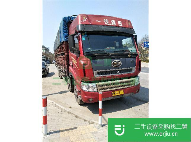 上海出售二手一汽解放前四后八載貨車