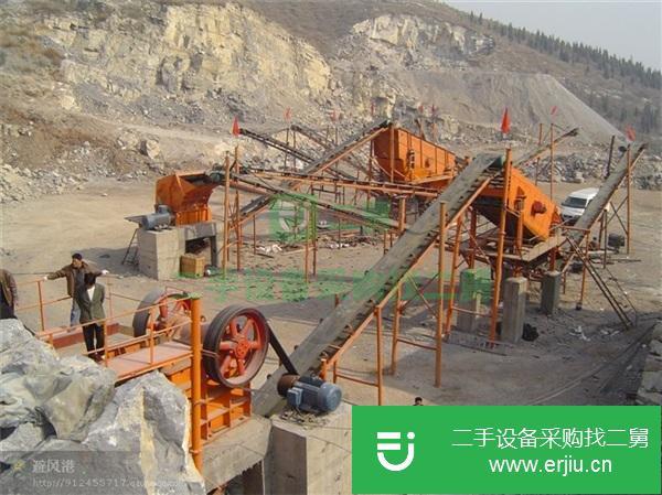 河南出售二手反擊式破碎機