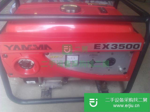 福建出售二手液化氣汽油兩用發電機