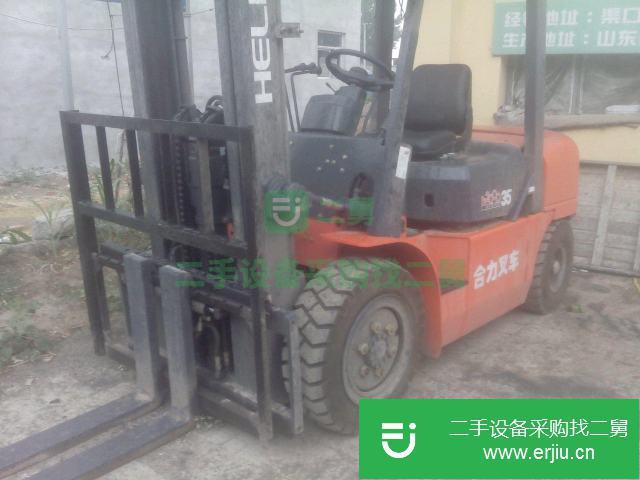 河北出售二手3.5噸合力叉車九成新