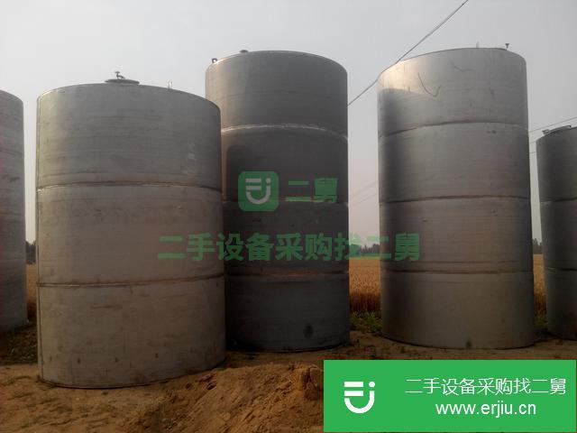 山東出售二手不銹鋼儲罐