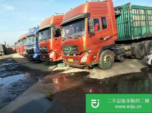 河北出售二手福田歐曼牽引車，420馬力